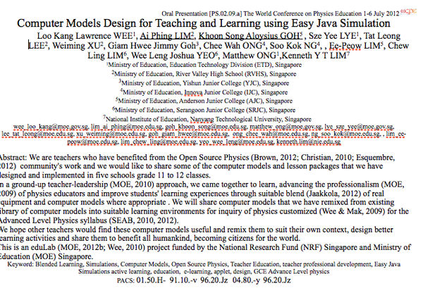Computer Models Design for Teaching and Learning U... 1 Computer Models Design for Teaching and Learning U...