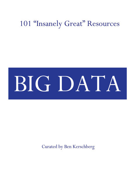 101 Insanely Great Resources    Big Data