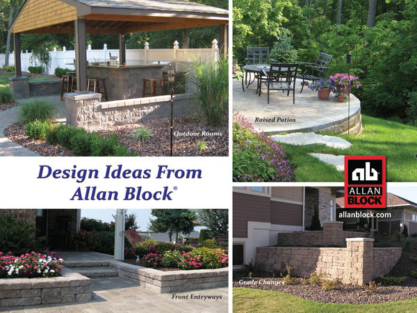 Design Ideas from Allan Block Retaining Walls