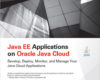 Java EE Applications on Oracle Java Cloud