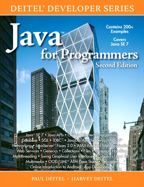 Java for Programmers, 2/e