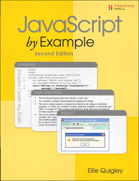 JavaScript by Example, 2/e