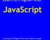Learn to Program with Javascript