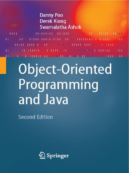 Object Oriented Programming and Java