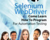 Part 2 Java 4 Selenium WebDriver Come Learn How