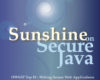 Sunshine on Secure Java OWASP Top 10 Writing S