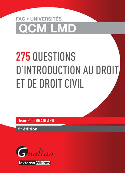 275 questions d’introduction au droit et de droit ...