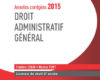 annales corrigees 2015 droit administratif gener