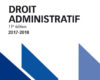 droit administratif 2017 2018