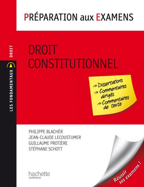Droit constitutionnel   Préparation aux examens