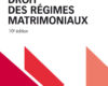 droit des regimes matrimoniaux