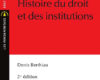 histoire du droit et des institutions
