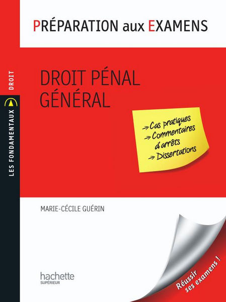 Préparation aux examens Droit pénal général