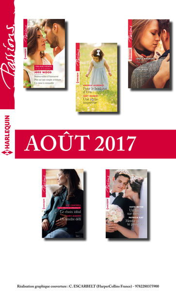 11 romans Passions (nº670 à 674   Aout 2017)