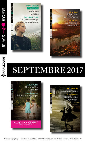 8 romans Black Rose + 1 gratuit (nº443 à 446   Sep...