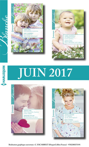 8 romans Blanche (nº1318 à 1321   Juin 2017)