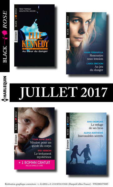 9 romans Black Rose + 1 gratuit (nº436 à 439   Jui...