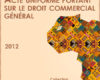 acte uniforme portant sur le droit commercial gene