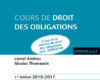 cours de droit des obligations 2016 2017