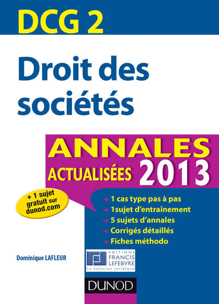 DCG 2   Droit des sociétés   5e édition