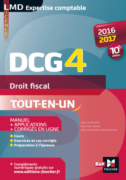 DCG 4   Droit fiscal   Manuel et applications   10...
