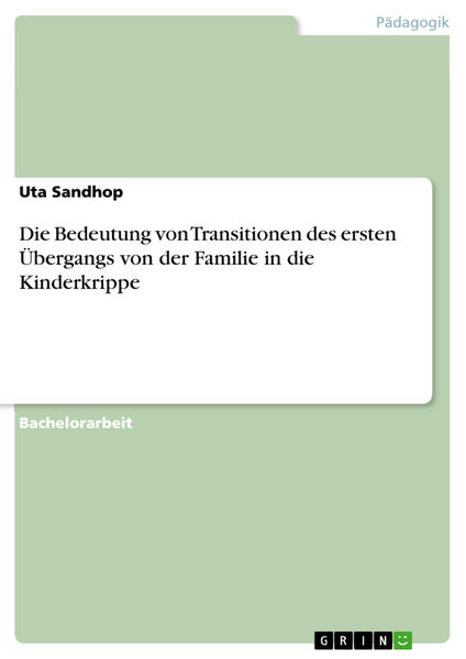 Die Bedeutung von Transitionen des ersten Übergang...
