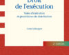 droit de lexecution voies dexecution et procedu