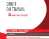 droit du travail 32 exercices corriges