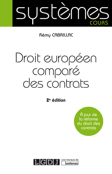 Droit européen comparé des contrats