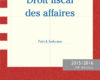 Droit fiscal des affaires. Édition 2015/2016 13 droit fiscal des affaires edition 20152016