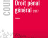 droit penal general 2017