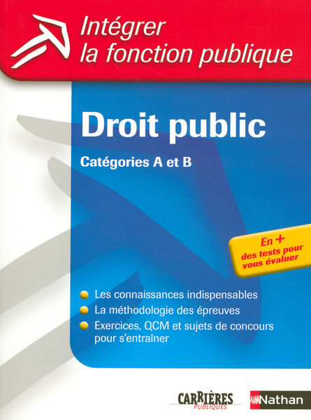Droit public   Catégories A et B