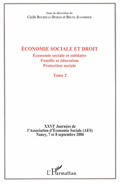 Économie sociale et droit