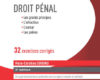 exos lmd droit penal 32 exercices corriges