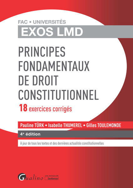 Exos LMD   Principes fondamentaux de droit constit...