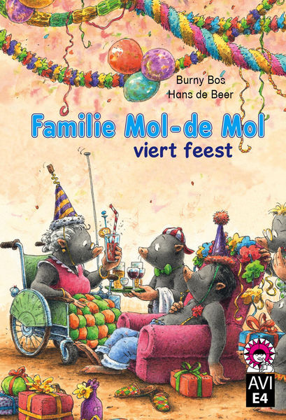 Familie Mol de Mol viert feest