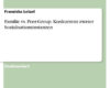 familie vs peer group konkurrenz zweier sozialis