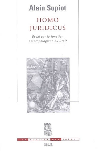 Homo juridicus. Essai sur la fonction anthropologi...