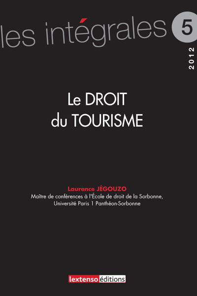 Le droit du tourisme