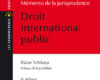 les fondamentaux jurisprudence droit international