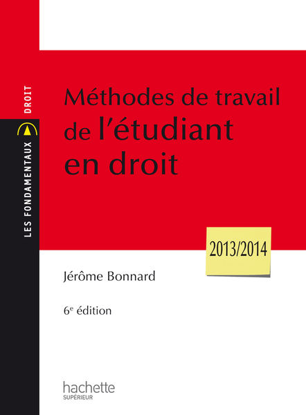 Méthodes de travail de létudiant en droit