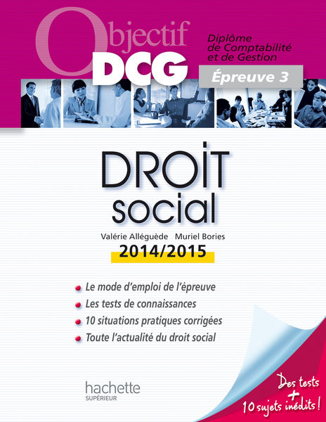 Objectif DCG Droit social 2014 2015