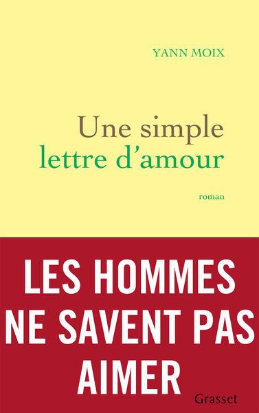 Une simple lettre damour