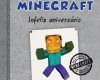 diario de um zumbi do minecraft infeliz aniversa
