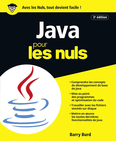 Java pour les Nuls grand format, 3e édition