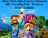 minecraft skins mods tips servers unblocked d