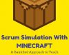 scrum simulation with minecraft