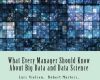 what every manager should know about big data and