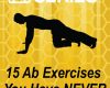 15 ab exercises you have never done but should