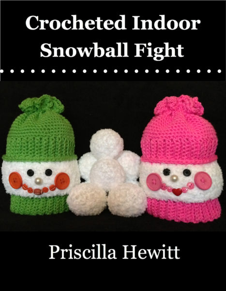 Crocheted Indoor Snowball Fight 1 Crocheted Indoor Snowball Fight